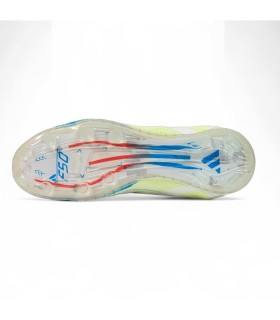 کفش فوتبال آدیداس اِف پنجاه سفید Adidas F50 FG