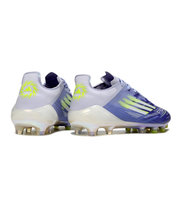کفش فوتبال آدیداس اف پنجاه طرح اصلی Adidas F50 FG Blue/Silver/Yellow