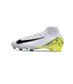 کفش فوتبال نایک مرکوریال سوپرفلای طرح اصلی Nike Zoom Mercurial Superfly 10 Elite FG White Black Volt