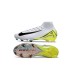 کفش فوتبال نایک مرکوریال سوپرفلای طرح اصلی Nike Zoom Mercurial Superfly 10 Elite FG White Black Volt
