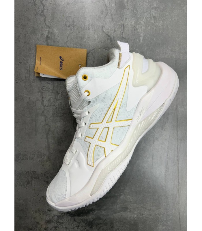 کفش والیبال اسیکس طرح اصلی Asics Gel Burst 26 'White Gold' US M 9