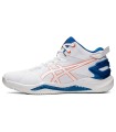 کفش والیبال اسیکس طرح اصلی Asics Gel Burst 26 White/Shocking Orange US M 9