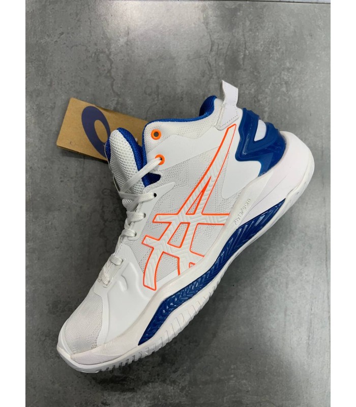 کفش والیبال اسیکس طرح اصلی Asics Gel Burst 26 White/Shocking Orange US M 9