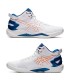 کفش والیبال اسیکس طرح اصلی Asics Gel Burst 26 White/Shocking Orange US M 9