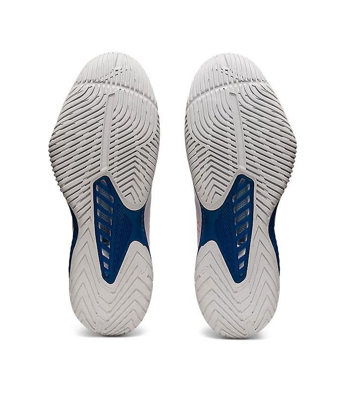 کفش والیبال اسیکس طرح اصلی Asics Gel Burst 26 White/Shocking Orange US M 9