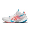 کفش والیبال اسیکس متارایز طرح اصلی Asics volleyball Metarise Blue Storm