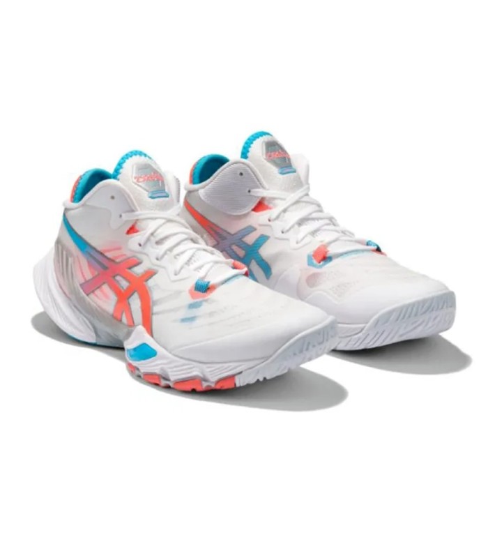 کفش والیبال اسیکس متارایز طرح اصلی Asics volleyball Metarise Blue Storm