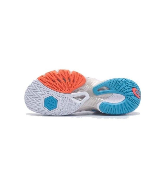 کفش والیبال اسیکس متارایز طرح اصلی Asics volleyball Metarise Blue Storm