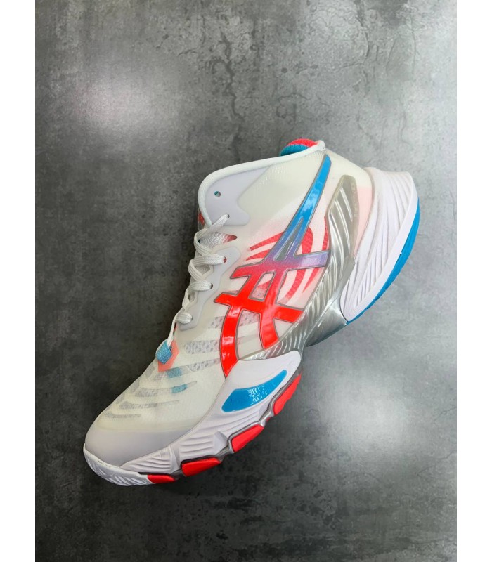 کفش والیبال اسیکس متارایز طرح اصلی Asics volleyball Metarise Blue Storm