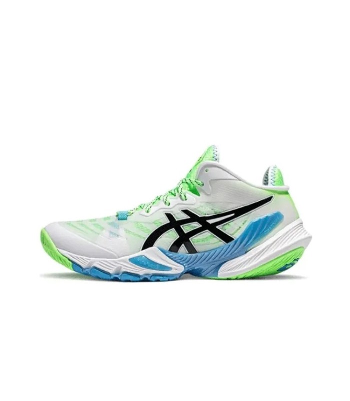 کفش والیبال اسیکس متارایز طرح اصلی Asics volleyball Metarise Green Storm