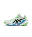 کفش والیبال اسیکس متارایز طرح اصلی Asics volleyball Metarise Green Storm