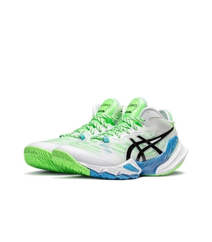 کفش والیبال اسیکس متارایز طرح اصلی Asics volleyball Metarise Green Storm