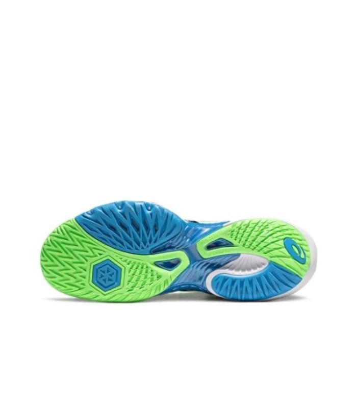 کفش والیبال اسیکس متارایز طرح اصلی Asics volleyball Metarise Green Storm