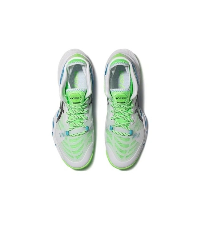 کفش والیبال اسیکس متارایز طرح اصلی Asics volleyball Metarise Green Storm