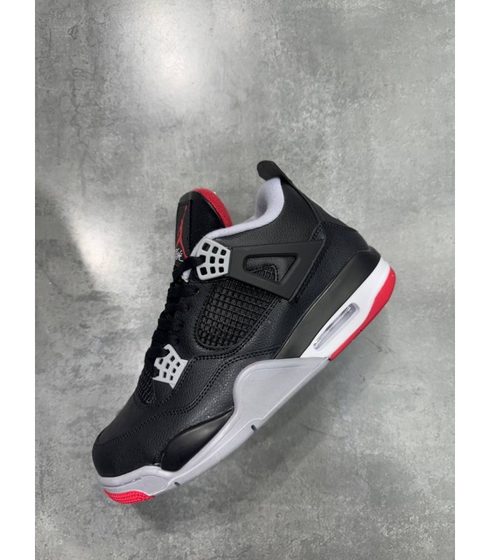 کفش بسکتبال نایک ایر جردن 4 طرح اصلی Nike Air Jordan 4 Retro "Bred Reimagined" BW