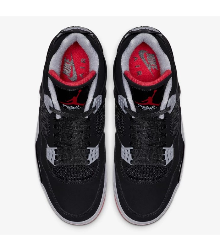 کفش بسکتبال نایک ایر جردن 4 طرح اصلی Nike Air Jordan 4 Retro "Bred Reimagined" BW