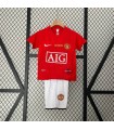 تیشرت و شورت بچگانه اسپشیال منچستریونایتد Manchester United Home Kid's Kit 2018