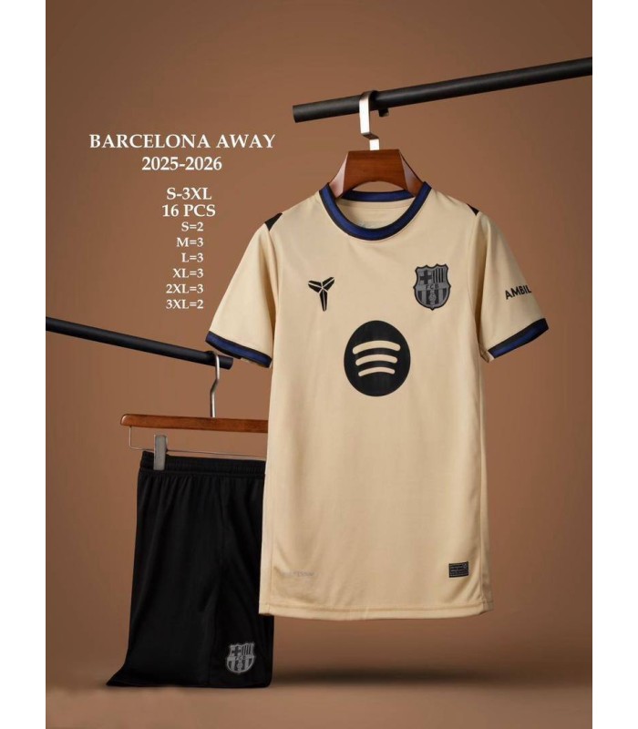 تیشرت و شورت دوم بارسلونا Barcelona Away Kit 2026