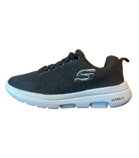 کفش پیاده روی اسکیچرز اولترا گو مشکی سفید Skechers Ultra Go Running Shoes