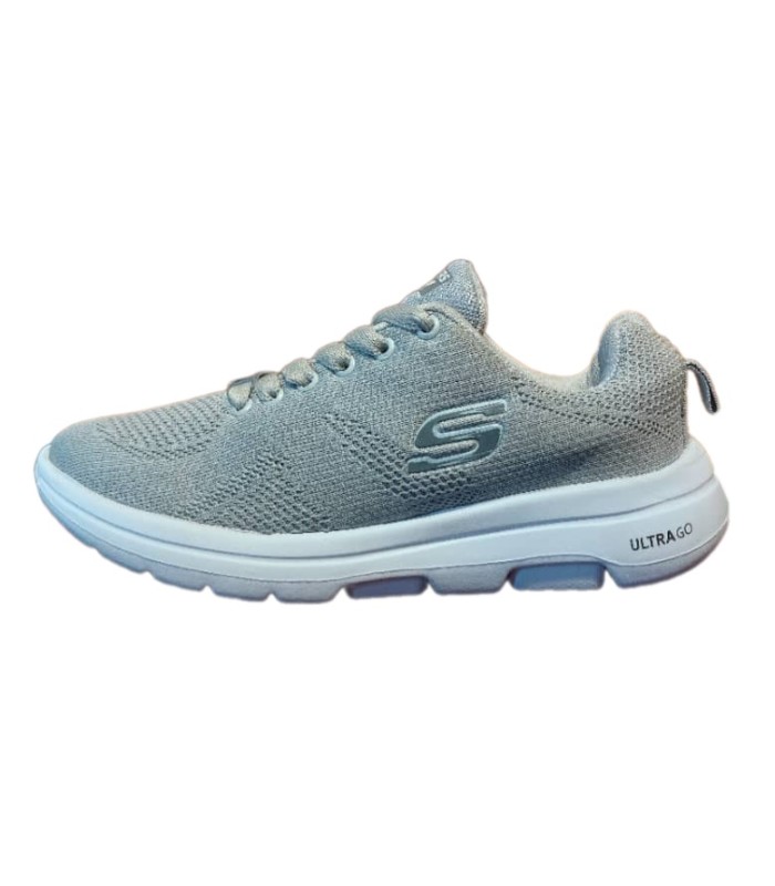 کفش پیاده روی اسکیچرز گو والک طوسی سفید  Skechers Go Walk Running Shoes