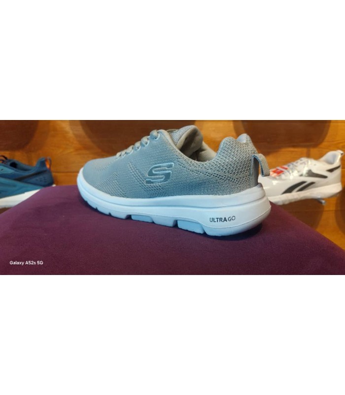 کفش پیاده روی اسکیچرز گو والک طوسی سفید  Skechers Go Walk Running Shoes