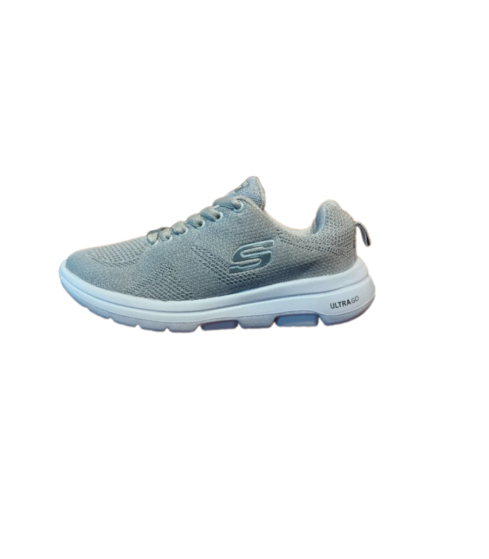 کفش پیاده روی اسکیچرز گو والک طوسی سفید  Skechers Go Walk Running Shoes