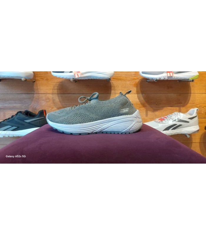 کفش پیاده روی اسکیچرز گو والک طوسی سفید Skechers Go Walk Running Shoes