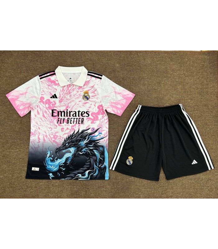 تیشرت و شورت دراگون رئال مادرید Real Madrid's Away Dragon T-shirt and shorts 2026