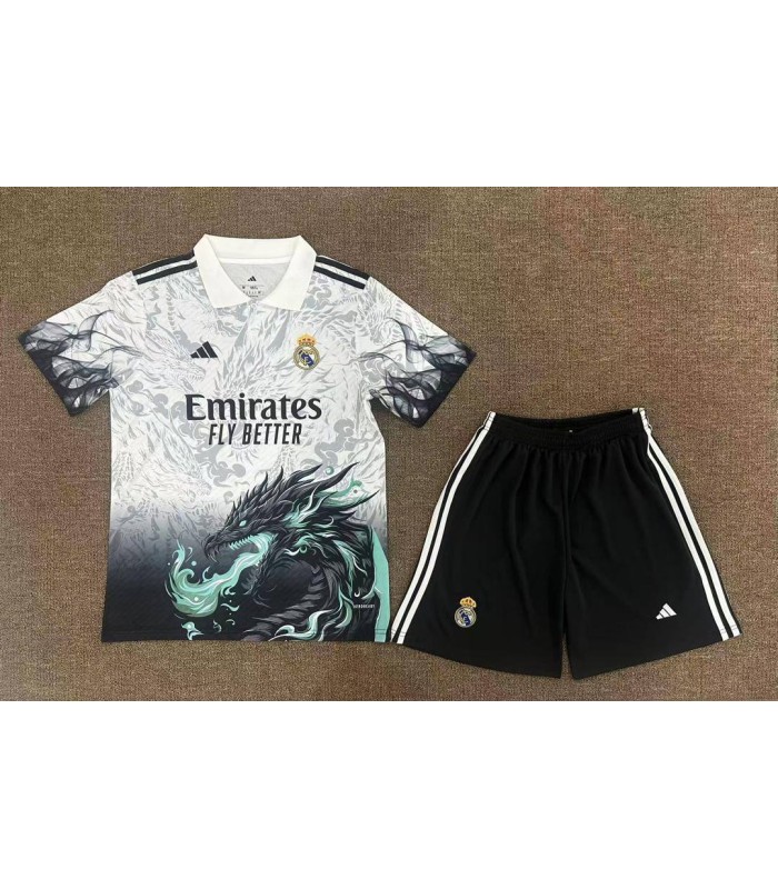 تیشرت و شورت دراگون دوم رئال مادرید Real Madrid's Away Dragon T-shirt and shorts 2026