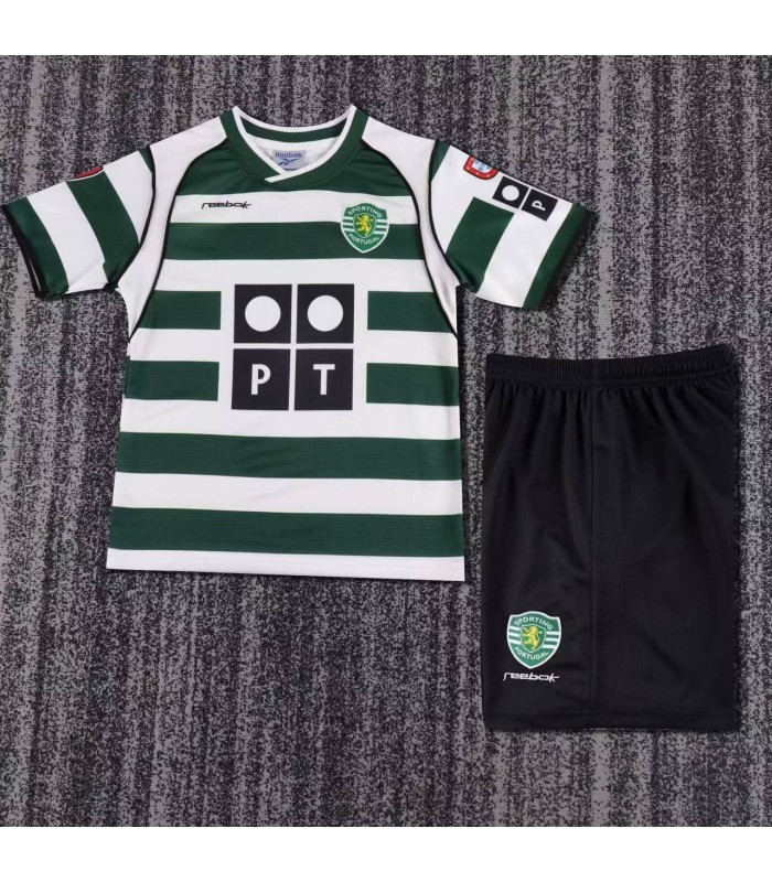 تیشرت و شورت کلاسیک اسپورتینگ لیسبون Lisbon Classic 2001 Pleyer