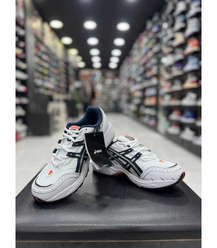 کفش پیاده روی مردانه اسیکس 1090 سفید مشکی Asics GEL-1090 White Midnight