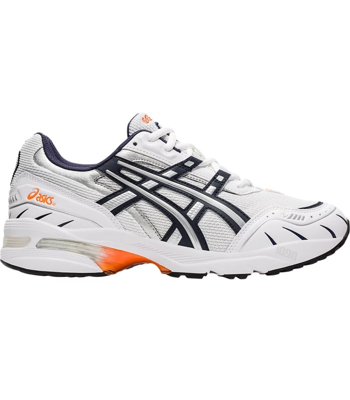 کفش پیاده روی مردانه اسیکس 1090 سفید مشکی Asics GEL-1090 White Midnight