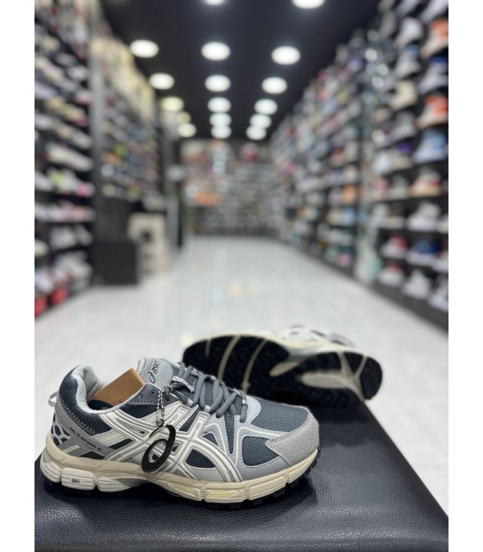 کفش پیاده روی اسیکس کاهانا طوسی Asics gel kahana 8 grey beige