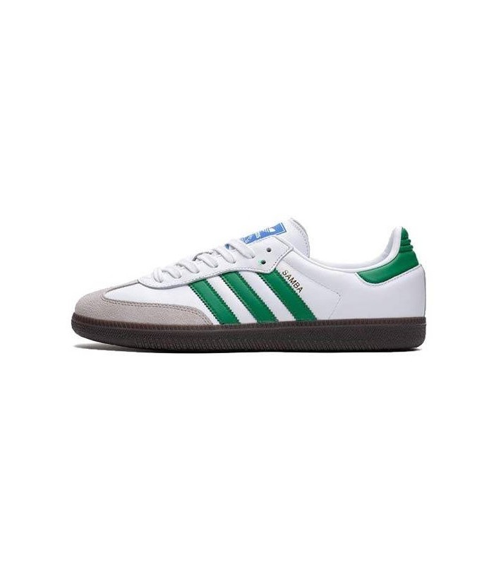 کفش پیاده روی آدیداس سامبا سفید سبز Adidas Samba OG GW