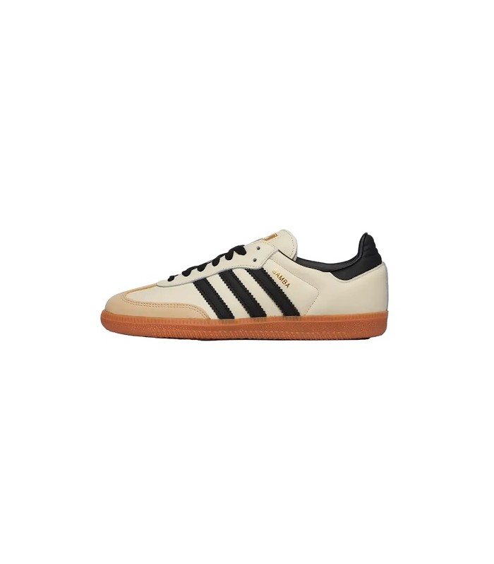 کفش پیاده روی آدیداس سامبا کرم مشکی Adidas Samba OG CB