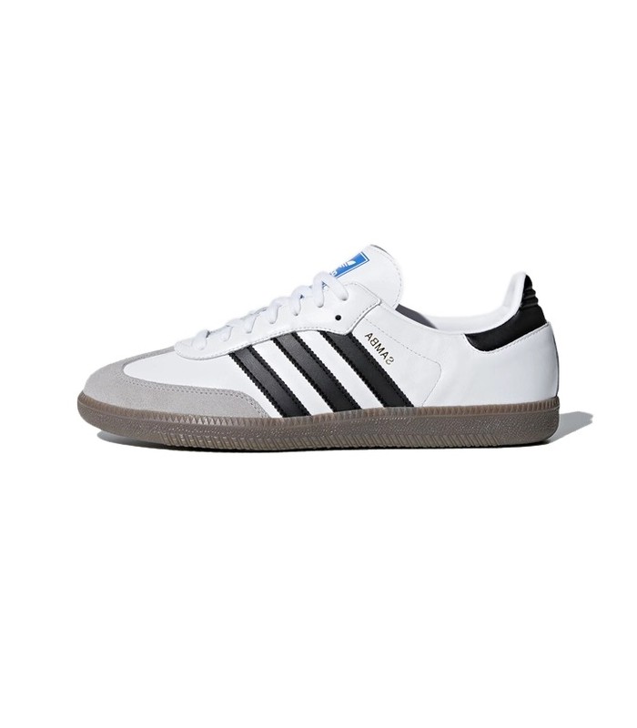 کفش پیاده روی آدیداس سامبا سفید مشکی Adidas Samba OG WB