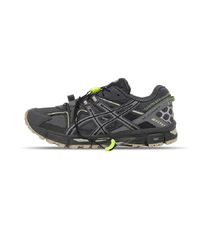 کفش پیاده روی اسیکس کاهانا مشکی کرم Asics gel kahana 8 Black