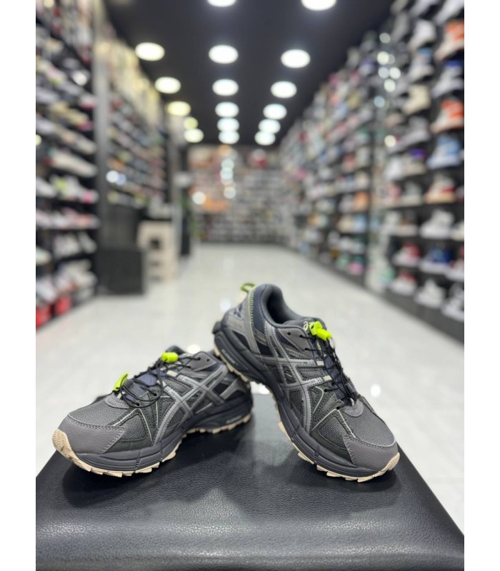 کفش پیاده روی اسیکس کاهانا مشکی کرم Asics gel kahana 8 Black