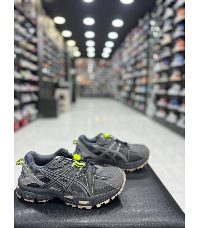 کفش پیاده روی اسیکس کاهانا مشکی کرم Asics gel kahana 8 Black