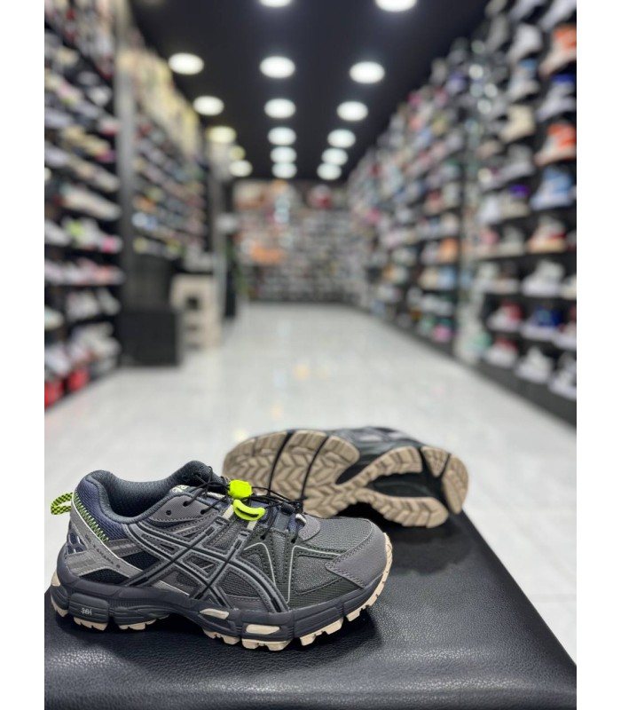 کفش پیاده روی اسیکس کاهانا مشکی کرم Asics gel kahana 8 Black