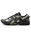 کفش پیاده روی اسیکس کاهانا مشکی طوسی Asics gel kahana 8 Black
