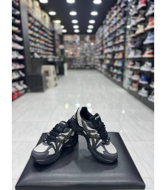 کفش پیاده روی اسیکس کاهانا مشکی طوسی Asics gel kahana 8 Black