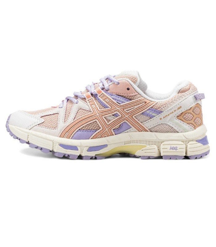 کفش پیاده روی اسیکس کاهانا Asics Gel-Kahana 8 White Purple Pink