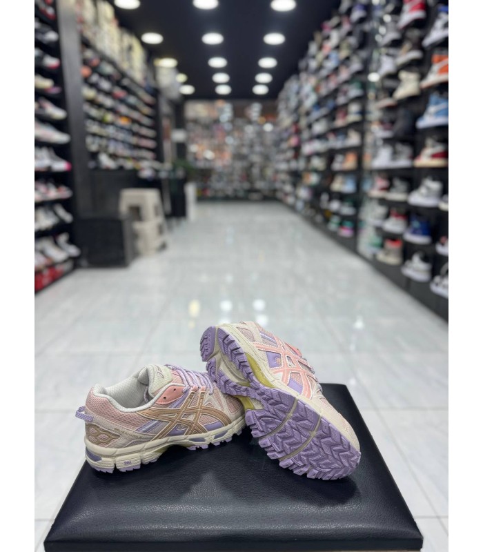 کفش پیاده روی اسیکس کاهانا Asics Gel-Kahana 8 White Purple Pink