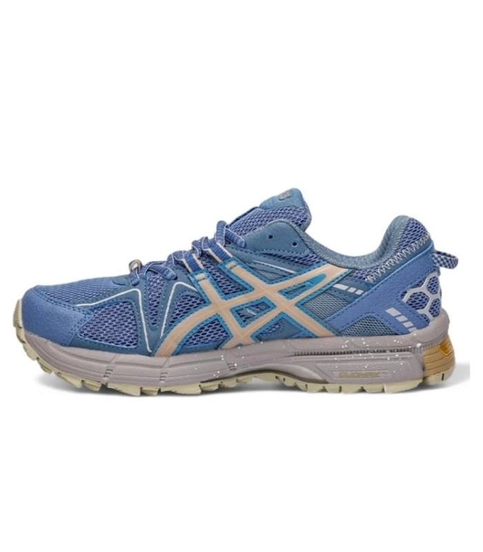 کفش پیاده روی اسیکس کاهانا آبی کرم Asics Gel-Kahana 8 Blue Cream