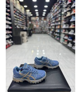 کفش پیاده روی اسیکس کاهانا آبی کرم Asics Gel-Kahana 8 Blue Cream