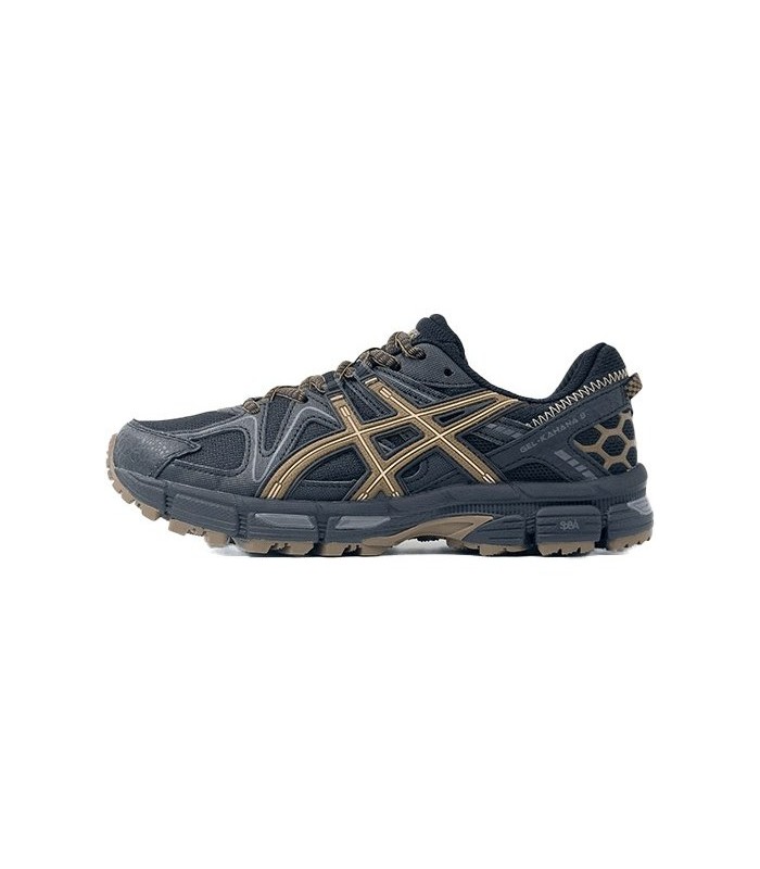 کفش پیاده روی اسیکس کاهانا خاک سیاه Asics Gel-Kahana 8 Black Clay Canyon