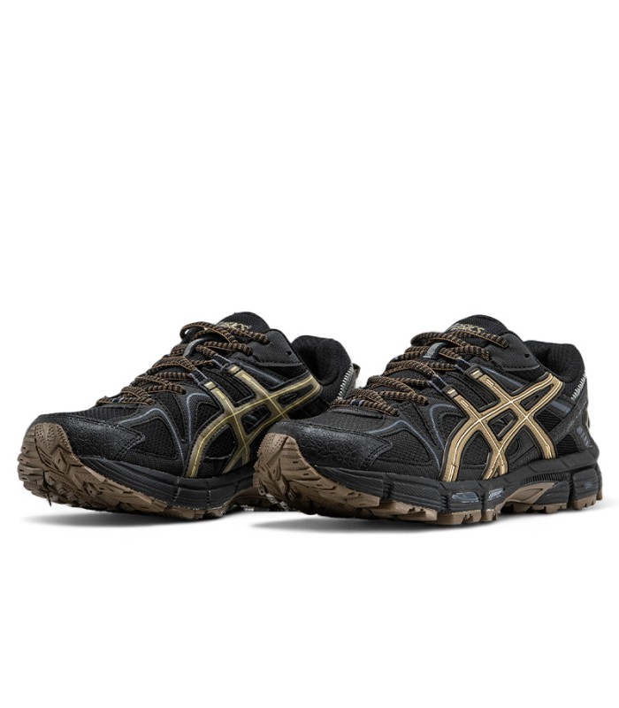 کفش پیاده روی اسیکس کاهانا خاک سیاه Asics Gel-Kahana 8 Black Clay Canyon