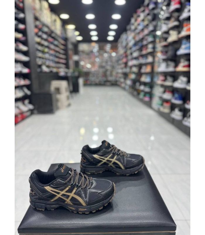 کفش پیاده روی اسیکس کاهانا خاک سیاه Asics Gel-Kahana 8 Black Clay Canyon