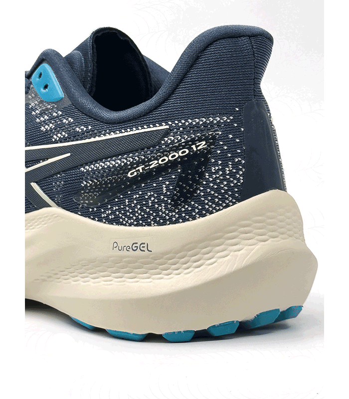 کفش پیاده روی مردانه اسیکس جی تی 2000 سورمه ای Asics GT 2000 Navy